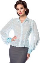 Belsira Blouse -M- Vintage Blauw