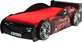 Vipack bed MRX raceauto - 90 x 200 cm - zwart