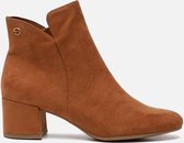 Tamaris Enkellaarsjes cognac - Maat 40