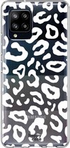 HappyCase Samsung Galaxy A42 Hoesje Flexibel TPU Luipaard Print