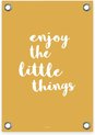 Enjoy the Little Things, Geel/Wit