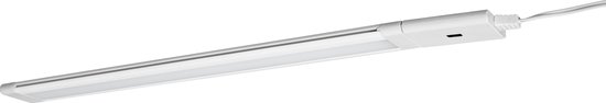 luminaire à piles LED: pour fond d'armoire, armoire LED Slim / 11 W, 220… 240 V, angle de faisceau: 110 °, blanc chaud, 3000 K, matériau du corps: polycarbonate. (pc) / acrylonitrile, IP20, 1 paquet