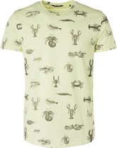 No Excess T-Shirt Mannen Lime, S