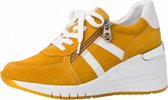 Marco Tozzi BY GUIDO MARIA KRETSCHMER Dames Sneaker 2-2-83701-26 656 geel F-breedte Maat: 41 EU