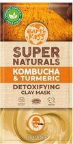 Super Naturals Kombucha & Kurkuma Ontgiftend Klei Masker 10g