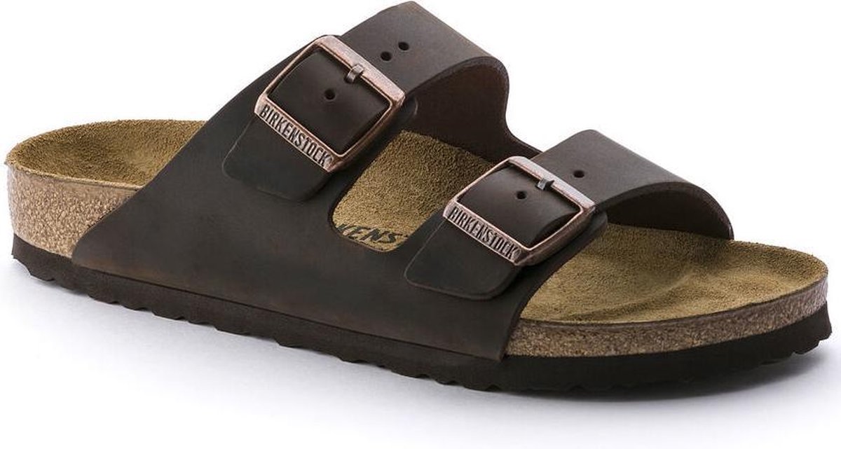 Birkenstock Arizona dames slipper - Bruin - Maat 36 | bol.com