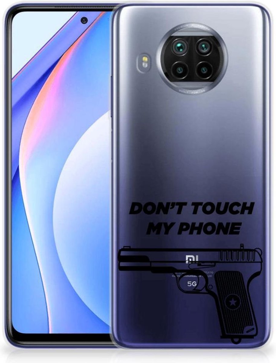 Xiaomi Mi 10T Lite Silicone-hoesje Pistol DTMP