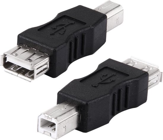 USB A vrouwtje naar B mannetje Adapter