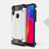 Magic Armor TPU + PC Combinatie Case voor Motorola One Power (P30 Note) (Wit)