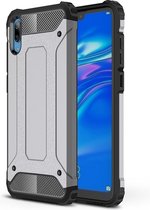 Magic Armor TPU + PC Combinatie Case voor Huawei Enjoy 9 (grijs)