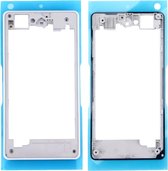 Achterbehuizingframe voor Sony Xperia Z1 Compact / D5503 (wit)