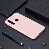 Voor Huawei nova 4 Candy Color TPU Case (roze)