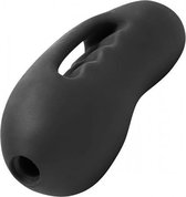 Palmer Masturbator Met Handvat - Zwart - Sextoys - Masturbators - Toys voor heren - Kunstvagina