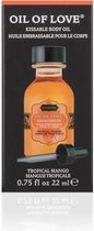 Tropical Mango - Likbare Olie - 22 ml - Oranje - Drogist - Massage  - Drogisterij - Massage Olie