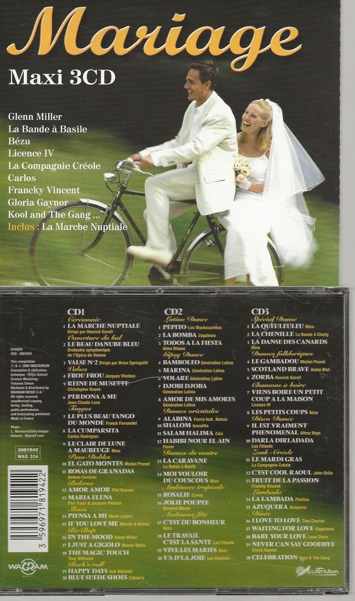 Mariage 3 cd Box