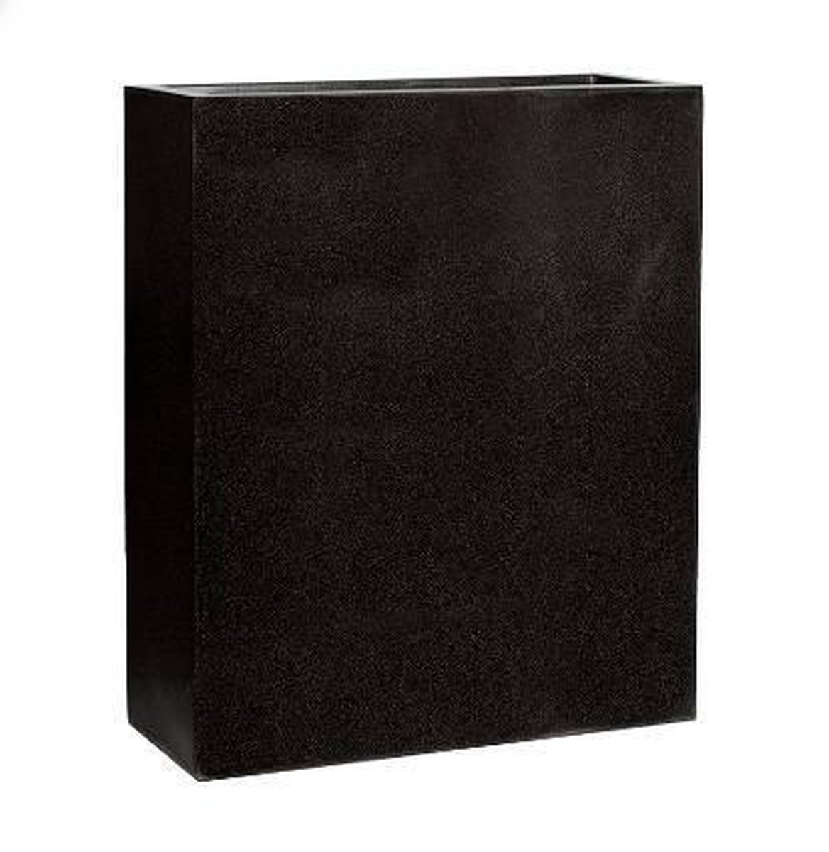 Capi Europe Envelope planter Terrazzo - 88x36x99 - Black