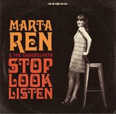 Marta Ren & The Groovelvets - Stop Look Listen (LP) (Clear Vinyl)