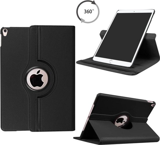 Verscheidenheid Ananiver langzaam Draaibaar Hoesje 360 Rotating Multi stand Case - Geschikt voor: Apple iPad  6 9.7... | bol.com
