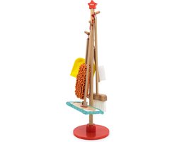 Viga Toys® Houten Speelgoed Schoonmaak Set