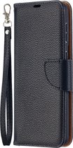 Samsung Galaxy S21 Plus Hoesje - Mobigear - Excellent Serie - Kunstlederen Bookcase - Zwart - Hoesje Geschikt Voor Samsung Galaxy S21 Plus