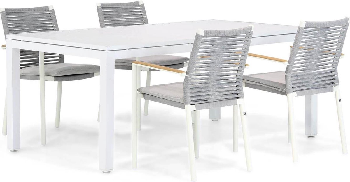 Santika Giovane/Concept 180 cm dining tuinset 5-delig