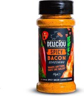 Deliciou Spicy Bacon Seasoning Kruiden 55 gram - Vegan