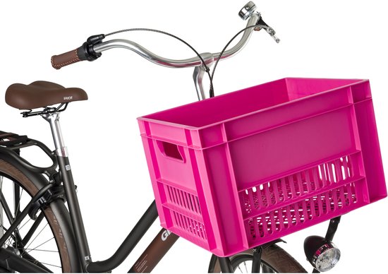Fastrider Fietskrat Groot - Roze - 34L van FastRider — afbeelding 5