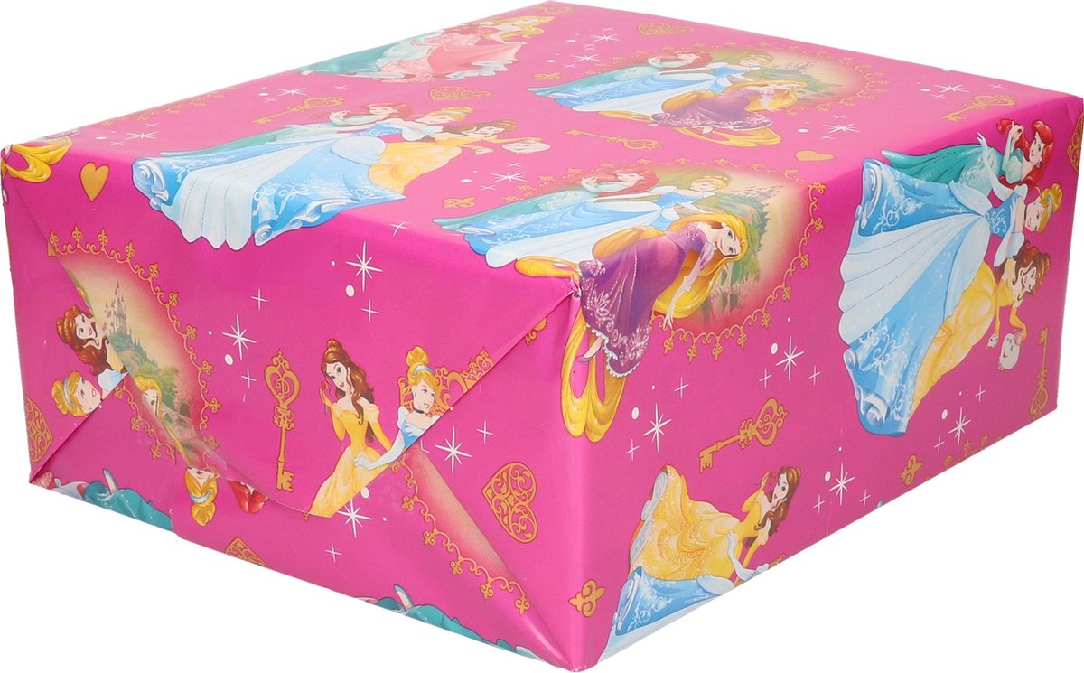 Cadopor - Papier d'emballage - Papier-cadeau 200 x 70 cm Disney - 10  rouleaux, Hobby et loisirs