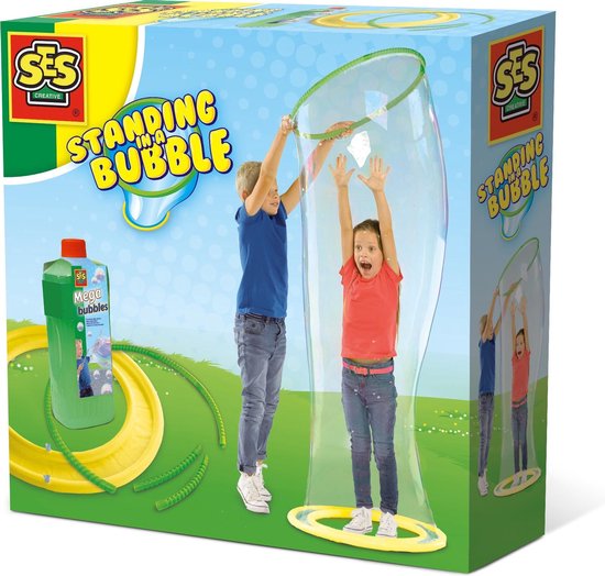 Blaas Mega Bellen met de Magische Bubble Ring Blaas Mega Bellen met de Magische Bubble Ring