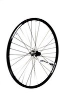 A-wiel 28 inch 622 zwart 8/9/10v cassette skorpion