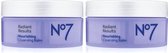 No7 Radiant Results Nourishing Cleansing Balm - hypo-allergeen - tegen droge huid 2x125ml