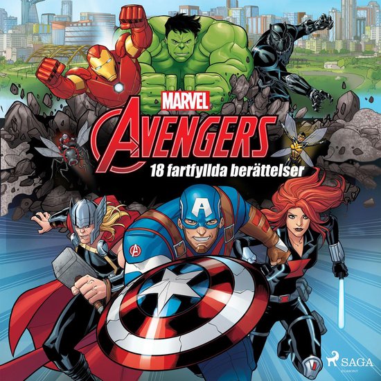 Avengers! - 18 fartfyllda berättelser - cover