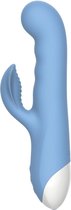 Stotende G-spot vibrator met gevleugelde clitorisstimulator Evolved -
