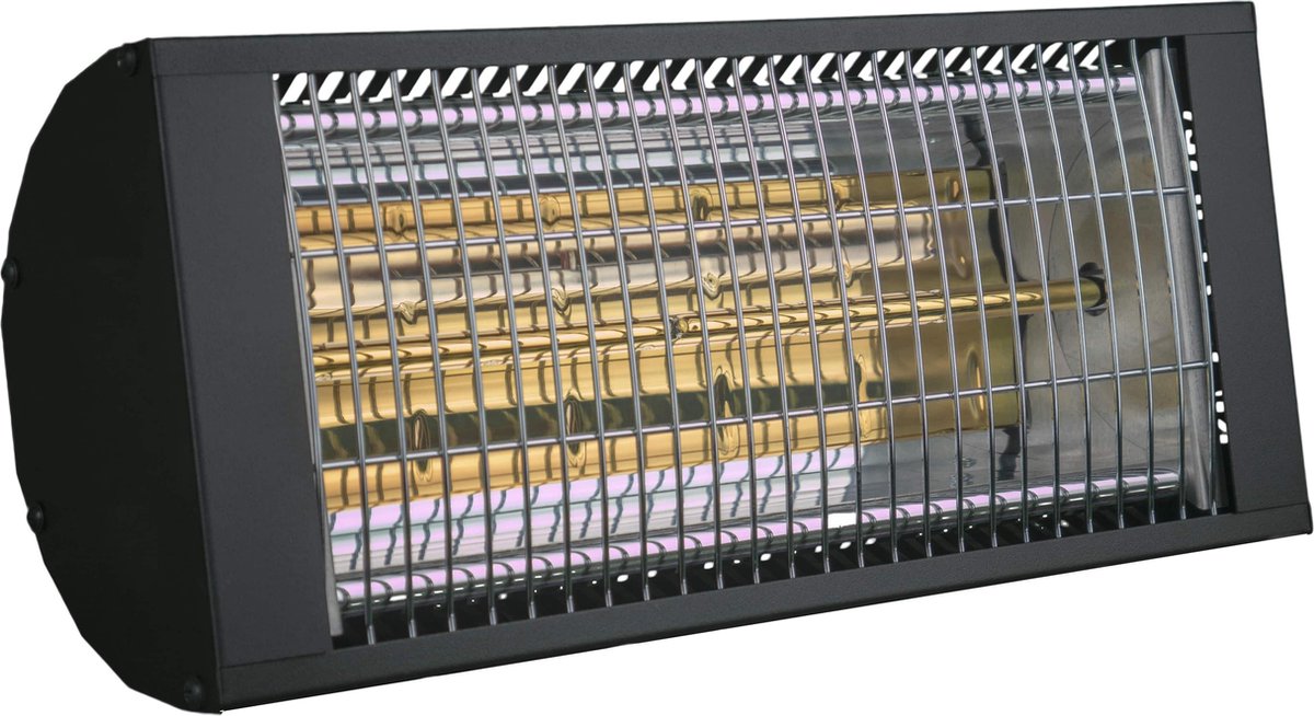 Goldsun Nova Heater 1500W Zwart - Terrasverwarmer Heater elektrisch