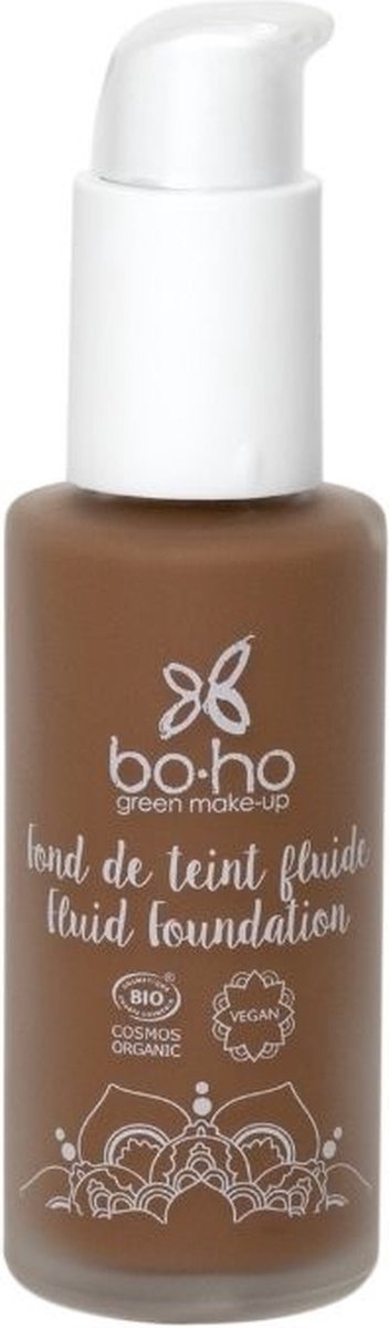 BoHo Green Make Up Liquid Foundation 30ml 10 Cafe au Lait
