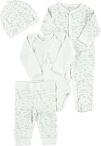 Zeeman new born set - 4 delig - wit - maat 50
