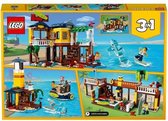Lego Playset Creator Surfers House on the beach 3 in 1 - Speelgoed