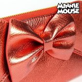 Portefeuille Minnie Mouse Kaarthouder Rood Metaal 70686