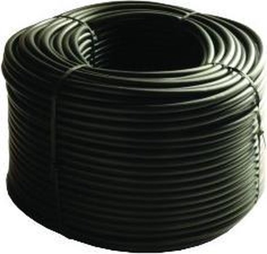 proza Schaar blouse Kabel isolatieslang PVC zwart - diameter: Ø13 mm - 50 m | bol.com