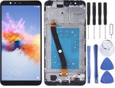 Lcd-scherm en digitizer volledige montage met frame voor Huawei Honor 7X (zwart)