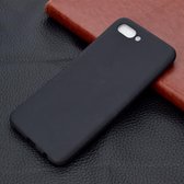 Voor Huawei Honor 10 Candy Color TPU Case (zwart)