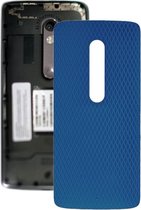 Batterij achterkant voor Motorola Moto X Play XT1561 XT1562 (blauw)