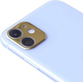 Aluminium camera lensbeschermer voor iPhone 11 (goud)