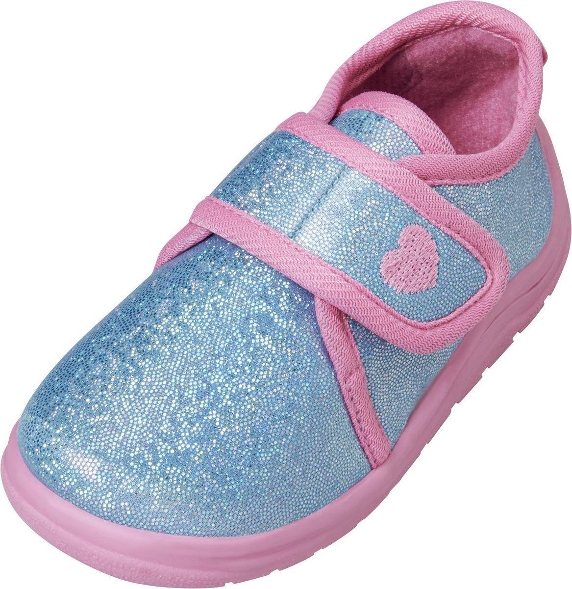 Playshoes Babyschoenen Meisjes Textiel Turquoise roze