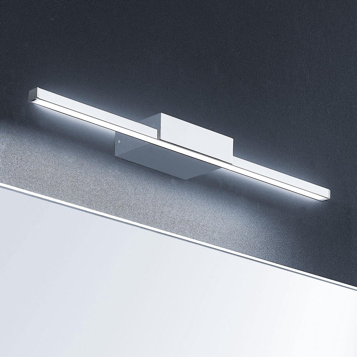 Arcchio - Wandlamp - 1licht - aluminium, ijzer, acryl - H: 3.5 cm - chroom, wit gesatineerd - Inclusief lichtbron