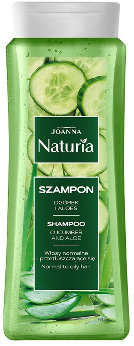 Naturia shampoo voor normaal en vet haar Komkommer en Aloë Vera 500ml