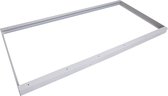 Aigostar - LED paneel opbouw - 120x60cm Framesysteem - Wit aluminium - 5cm hoog incl. schroeven