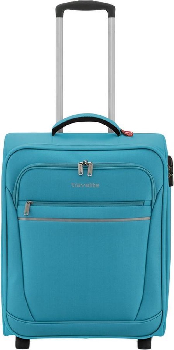 Travelite Handbagage zachte koffer / Trolley / Reiskoffer - Cabin - 52 cm - Blauw