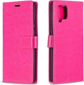 Voor Huawei Y5p Crazy Horse Textuur Horizontale Flip Leren Case met Houder & Kaartsleuven & Portemonnee & Fotolijst (Rose)