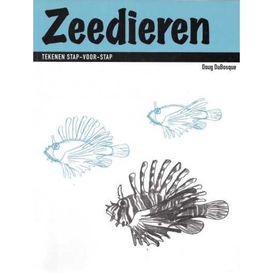 9789057641091 - Zeedieren Tekenen stap-voor-stap